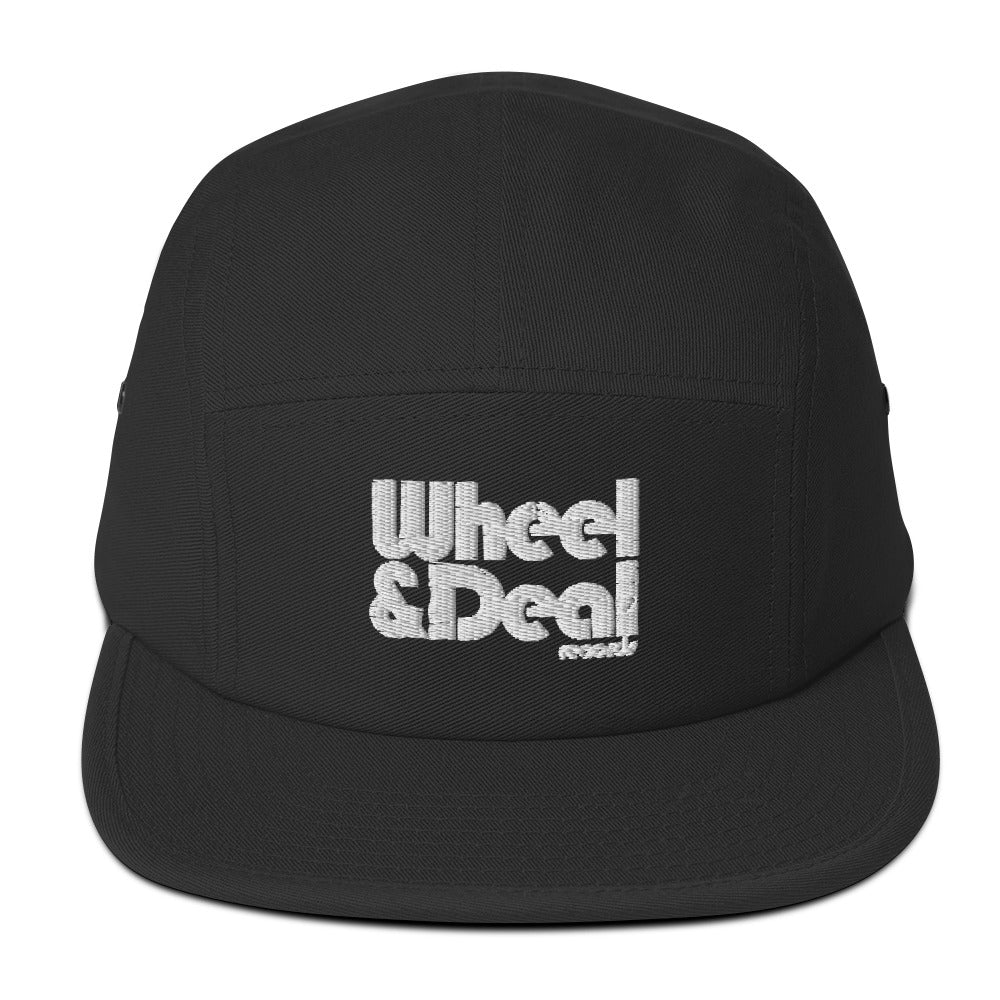 Wheel & Deal Classic Logo Embroidered Five Panel Cap