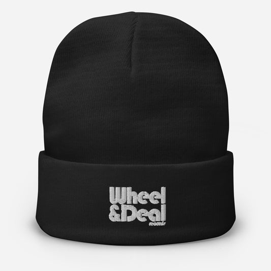 Wheel & Deal Classic Logo Embroidered Beanie