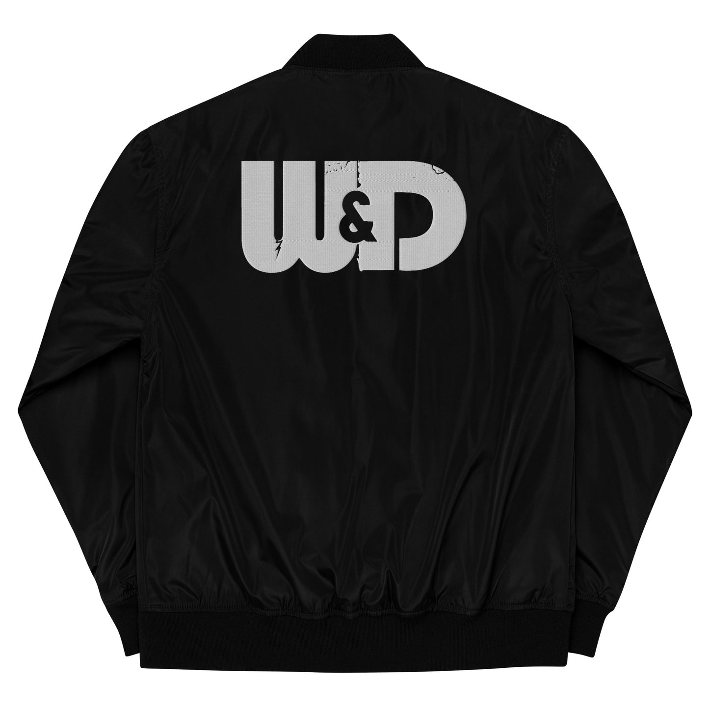 Wheel & Deal Embroidered Bomber Jacket