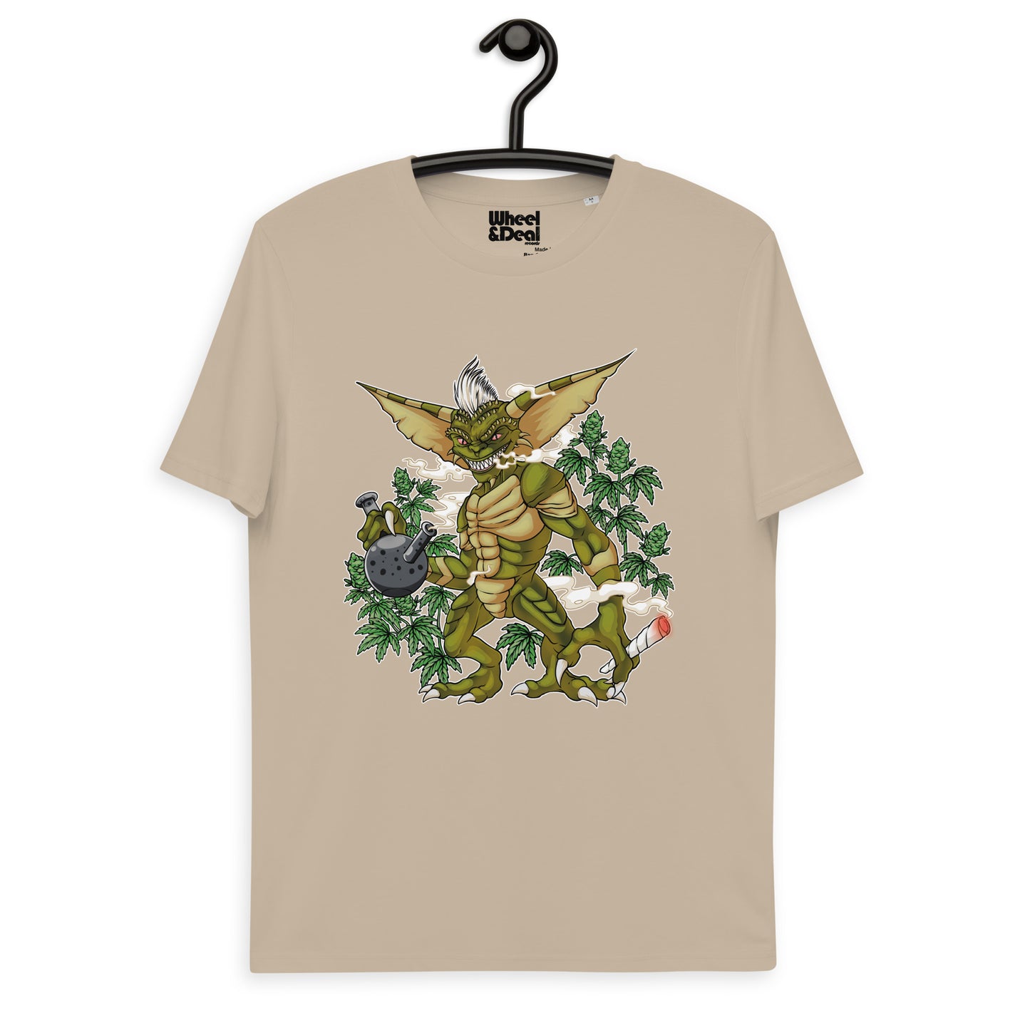 Ganja Gremlin (Contra) Unisex organic cotton t-shirt